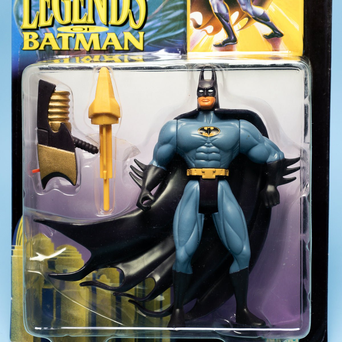 Kenner CRUSADER BATMAN Legends of Batman 1994 DC Comics MOC - DT Collectable Toys
