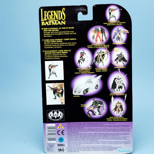 Kenner CRUSADER ROBIN Legends of Batman 1995 DC Comics MOC - DT Collectable Toys
