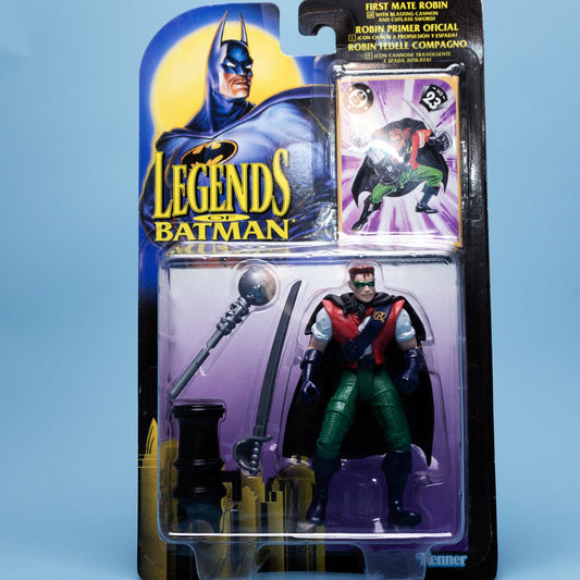 Kenner FIRST MATE ROBIN Legends of Batman 1996 DC Comics MOC - DT Collectable Toys
