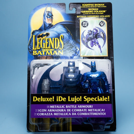 Kenner FLIGHTPAK BATMAN Deluxe Legends of Batman 1996 DC Comics MOC - DT Collectable Toys