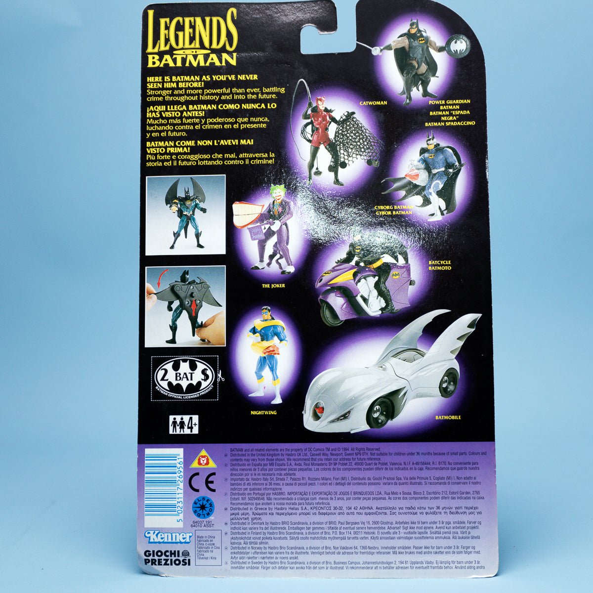 Kenner FUTURE BATMAN Legends of Batman 1994 DC Comics MOC - DT Collectable Toys
