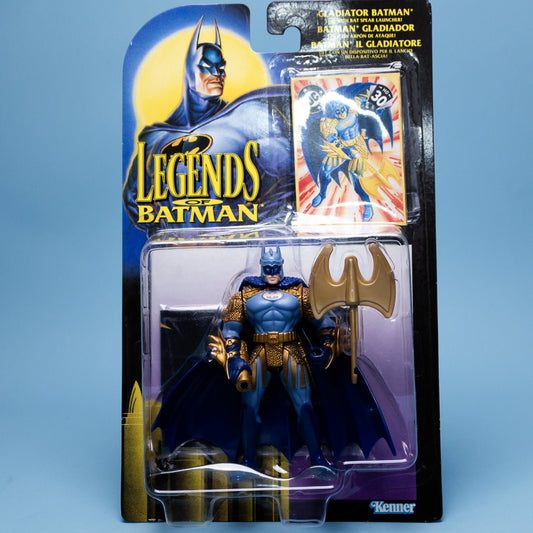 Kenner GLADIATOR BATMAN Legends of Batman 1996 DC Comics MOC - DT Collectable Toys