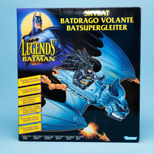 Kenner SKYBAT With Wing Mount Missile Legends of Batman 1995 DC Comics MIB - DT Collectable Toys