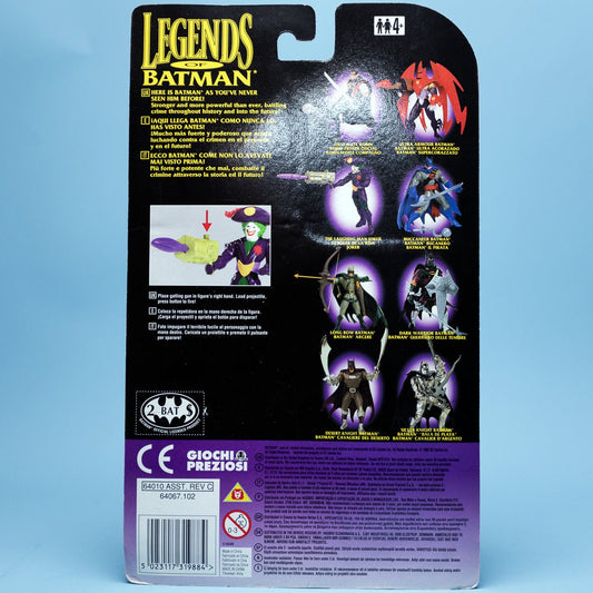 Kenner THE LAUGHING MAN JOKER Legends of Batman 1996 DC Comics MOC - DT Collectable Toys