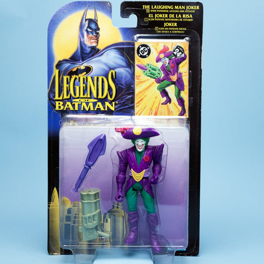 Kenner THE LAUGHING MAN JOKER Legends of Batman 1996 DC Comics MOC - DT Collectable Toys