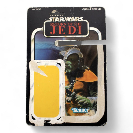 KLAATU KENNER ROTJ 77A CARDBACK VINTAGE STAR WARS POOR - DT Collectable Toys