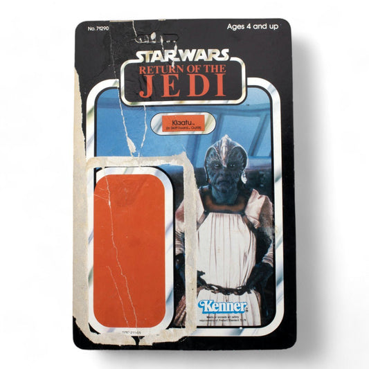 KLAATU SKIFF GUARD KENNER ROTJ 77A UNPUNCHED CARDBACK VINTAGE STAR WARS FAIR - DT Collectable Toys