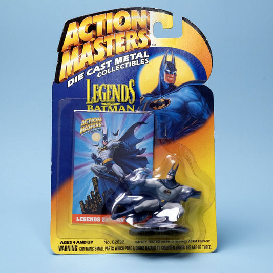 Legends of Batman Kenner Action Masters BATMAN 1994 Die - Cast Metal MOC - DT Collectable Toys