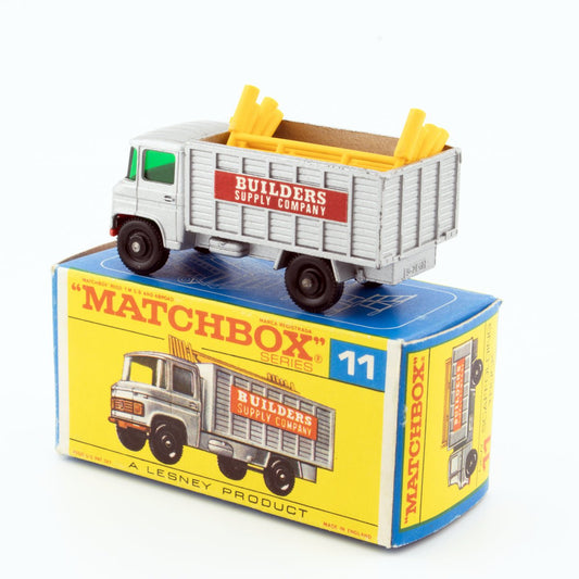 Lesney Matchbox Series No 11d Scaffolding Truck BPW MIB 1/64 Scale Vintage 1969 - DT Collectable Toys