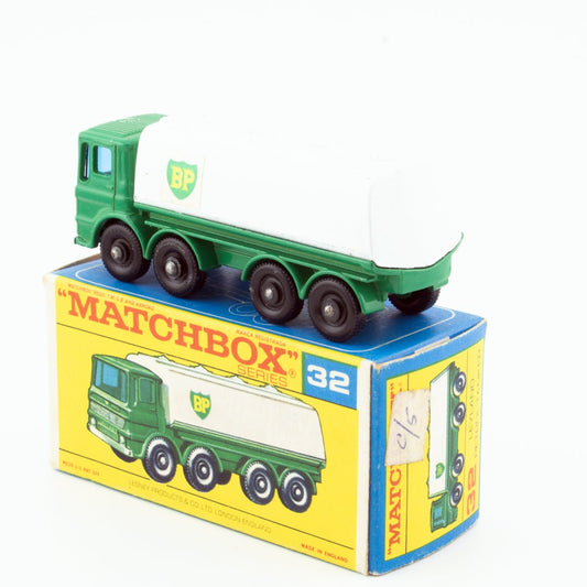 Lesney Matchbox Series No 32c Leyland Petrol Tanker BPW NMIB 1/64 Vintage 1968 - DT Collectable Toys