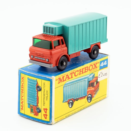 Lesney Matchbox Series No 44c GMC Refrigerator Truck BPW NMIB 1/64 Vintage 1967 - DT Collectable Toys
