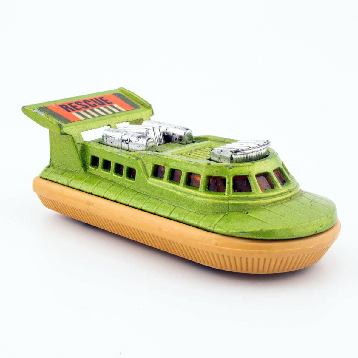 Lesney Matchbox Superfast 2c RESCUE HOVERCRAFT Excellent Vintage Diecast Model - DT Collectable Toys