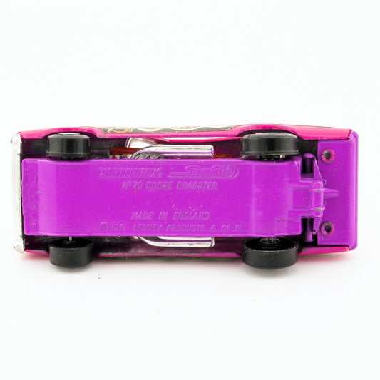 Lesney Matchbox Superfast No 70 DODGE DRAGSTER, Excellent - DT Collectable Toys