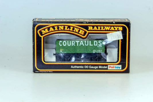 MAINLINE 37151 OO Gauge 7 Plank Open Wagon CORTAULDS Mint in Box