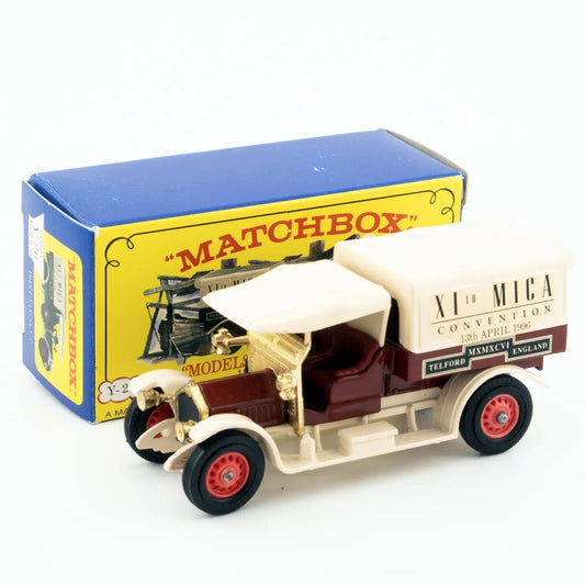 Matchbox Code 2 Y26 1918 Crossley Models of Yesteryear 11th MICA Convention Ltd - DT Collectable Toys