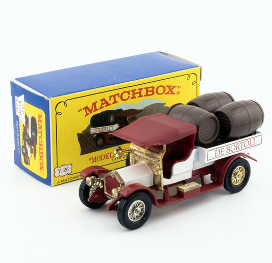 Matchbox Code 2 Y26 1918 Crossley Models of Yesteryear De Bortoli LTD ED - DT Collectable Toys