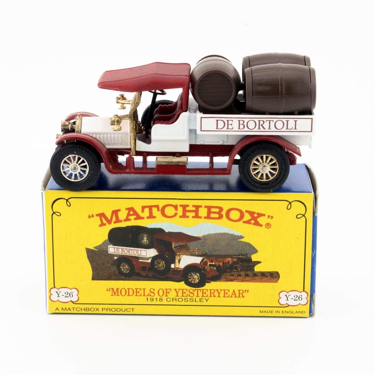 Matchbox Code 2 Y26 1918 Crossley Models of Yesteryear De Bortoli LTD ED - DT Collectable Toys