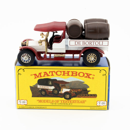 Matchbox Code 2 Y26 1918 Crossley Models of Yesteryear De Bortoli LTD ED - DT Collectable Toys