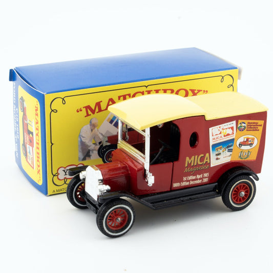 Matchbox Y12 Model T Van Code 2 Models of Yesteryear MICA Magazine 2001 Ltd Ed - DT Collectable Toys