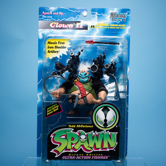 McFarlane Toys CLOWN II Spawn Series 4 Deluxe Edition Ultra - Action Figure MOC - DT Collectable Toys