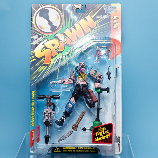 McFarlane Toys CRUTCH Blue Shirt Spawn Series 7 Ultra - Action Figure MOC - DT Collectable Toys