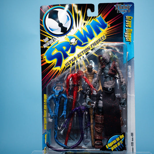 McFarlane Toys GRAVE DIGGER Spawn Series 8 Ultra - Action Figure MOC - DT Collectable Toys