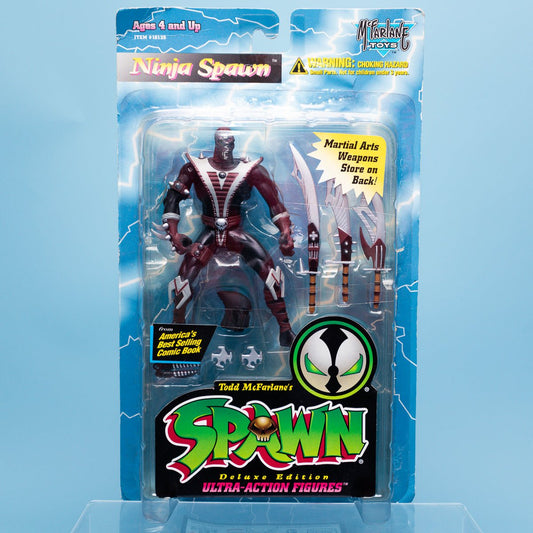 McFarlane Toys NINJA SPAWN Deluxe Ed Spawn Series 3 Ultra - Action Figure MOC - DT Collectable Toys