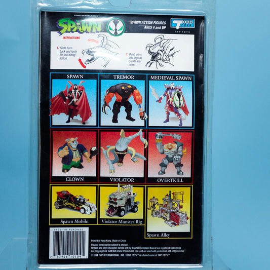 McFarlane Toys Red VIOLATOR Special Edition Spawn Series 1 Action Figure MOC - DT Collectable Toys