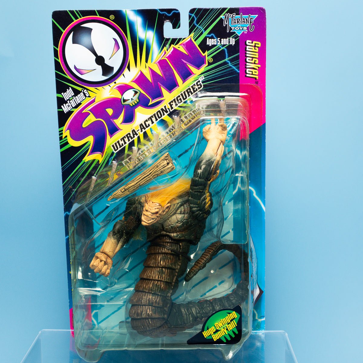 McFarlane Toys SANSKER HUMAN HEAD Spawn Series 6 Ultra - Action Figure MOC - DT Collectable Toys