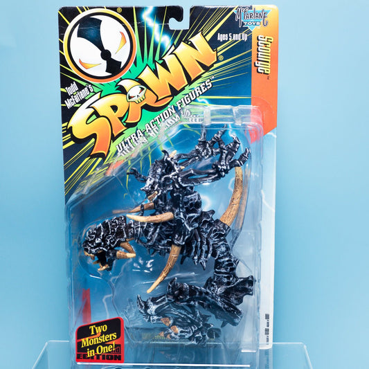 McFarlane Toys SCOURGE Black/White Spawn Series 7 Ultra - Action Figure MOC - DT Collectable Toys