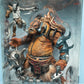 McFarlane Toys THE OGRE Orange Spawn Series 11 The Dark Ages MOC Picture 2
