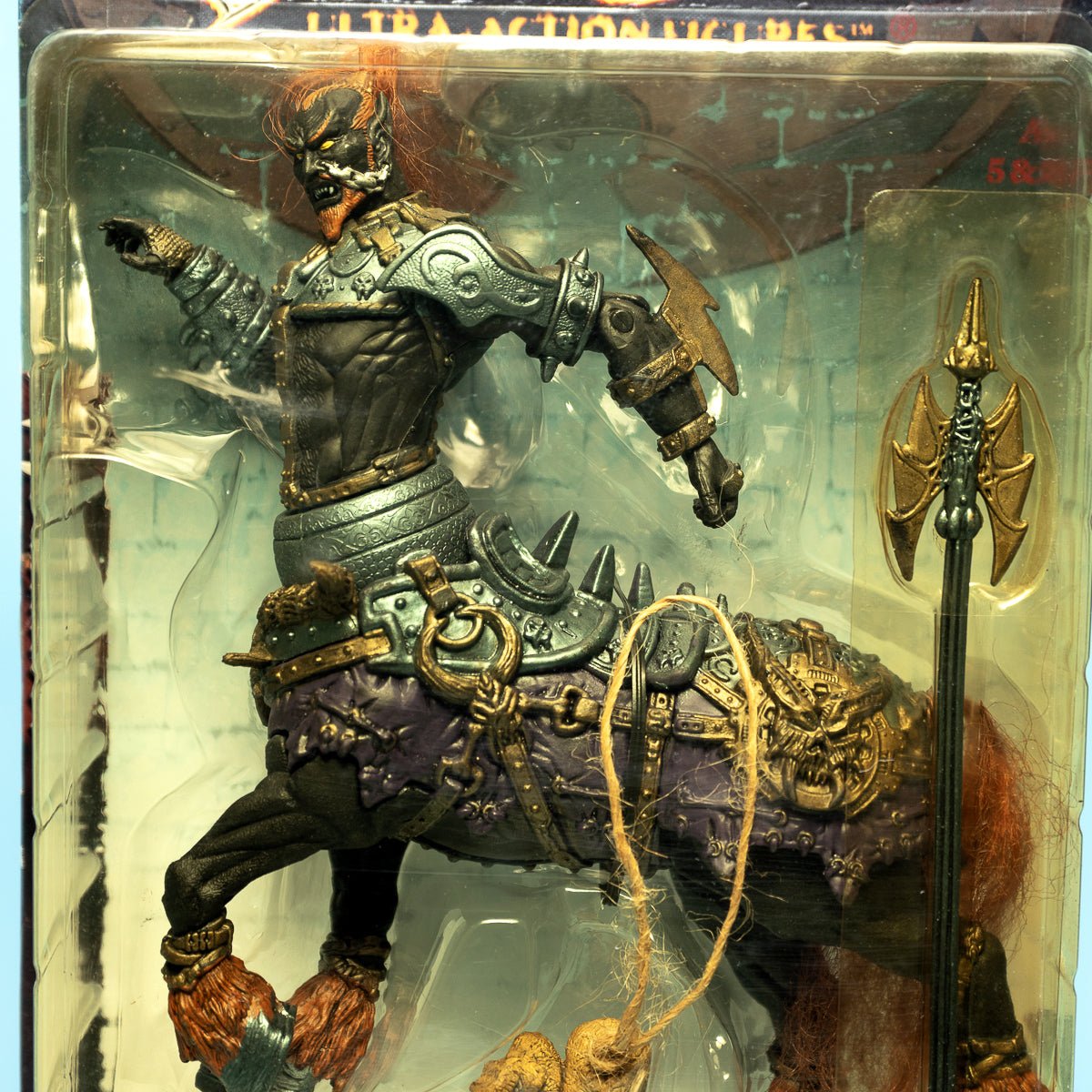 McFarlane Toys THE RAIDER Black/Purple Spawn Series 11 The Dark Ages MOC Picture 2