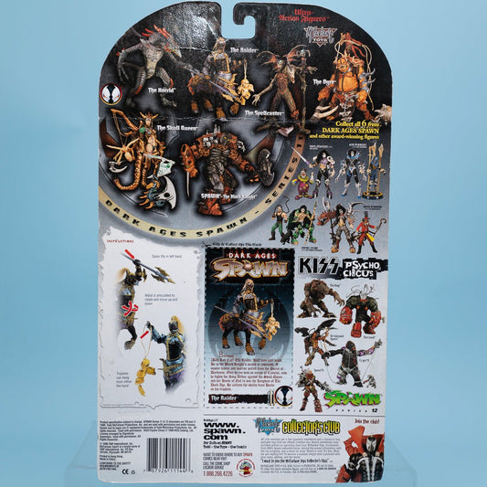 McFarlane Toys THE RAIDER Black/Purple Spawn Series 11 The Dark Ages MOC - DT Collectable Toys