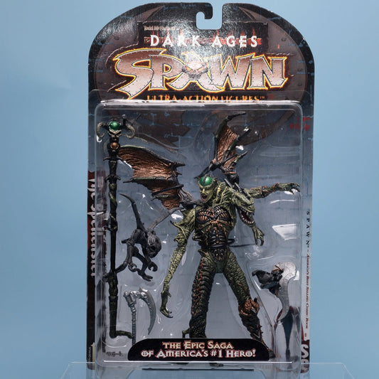 McFarlane Toys THE SPELLCASTER Green/Brown Spawn Series 11 The Dark Ages MOC - DT Collectable Toys