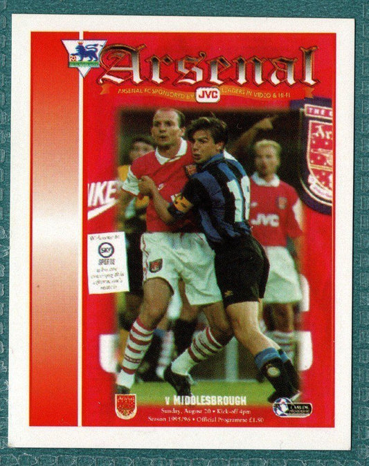Arsenal Club Programme