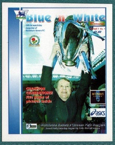 Blackburn Rovers Club Programme