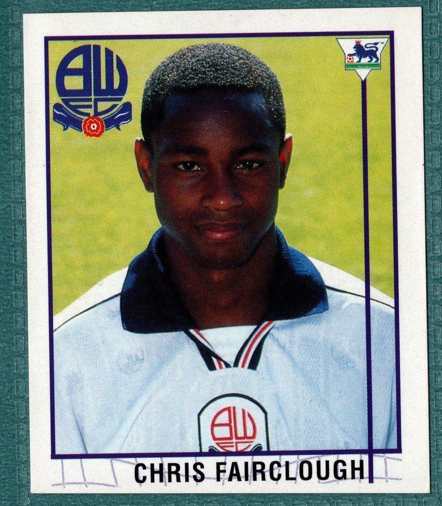 Merlin Premier League 96 Sticker - Chris Fairclough Bolton Wanderers No. 512 Picture 1