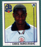 Merlin Premier League 96 Sticker - Chris Fairclough Bolton Wanderers No. 512 Picture 1