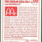 David Platt McDonalds Sticker