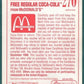 Des Walker McDonalds Sticker