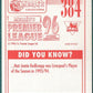 Merlin Premier League 96 Sticker - Earl Barrett Coventry City No. 384