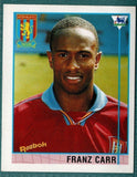 Merlin Premier League 96 Sticker – Franz Carr Aston Villa No. 473 Picture 1
