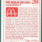 Ian Rush McDonalds Sticker