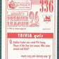 Merlin Premier League 96 Sticker - John Sheridan Sheffield Wednesday No. 336