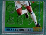 Merlin Premier League 96 Sticker – Nicky Summerbee Leading Player No. 452 Picture 1
