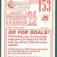 Merlin Premier League 96 Sticker – Peter Beardsley Newcastle United No. 153
