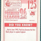 Merlin Premier League 96 Sticker – Phil Masinga Leeds United No. 125