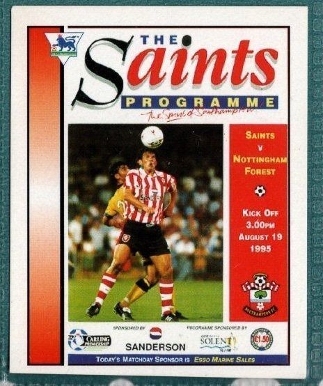 Southampton FC Club Programme