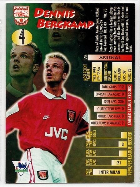 Merlin Ultimate Dennis Bergkamp Arsenal No.4