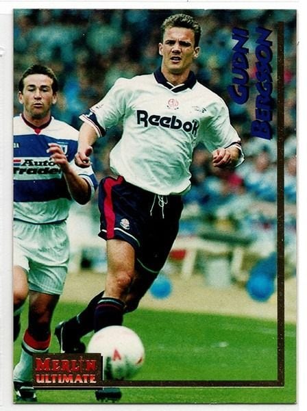 Merlin Ultimate Gudni Bergsson Bolton Wanderers No.47